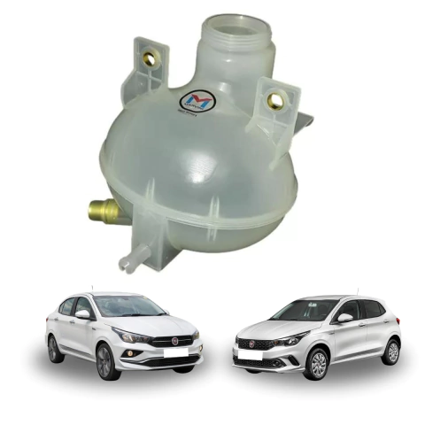 Reservatório De Água Radiador Fiat Argo 2017+ Cronos 2018+
