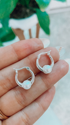 Argollas perla