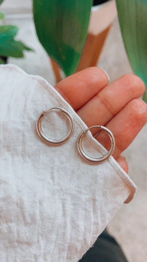 Argollas Cubanas 15mm