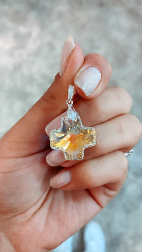 DIJE CRUZ GRIEGA TORNASOL ELEMENTO SW - comprar online