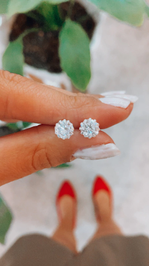 Aros pasantes con grifas