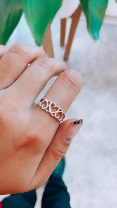 anillo CORAZONES