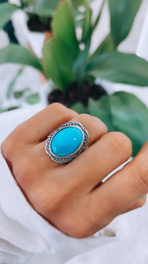 ANILLO TURQUESA