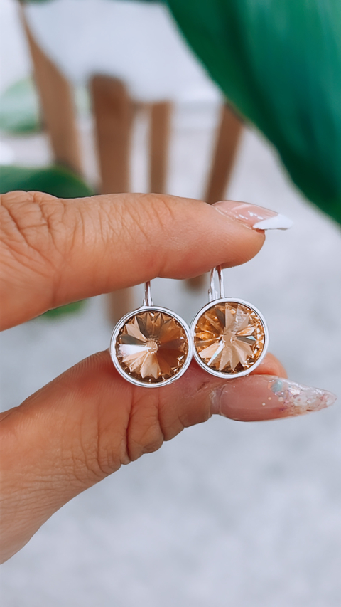 AROS ELEM SWAROVSKI AMBAR