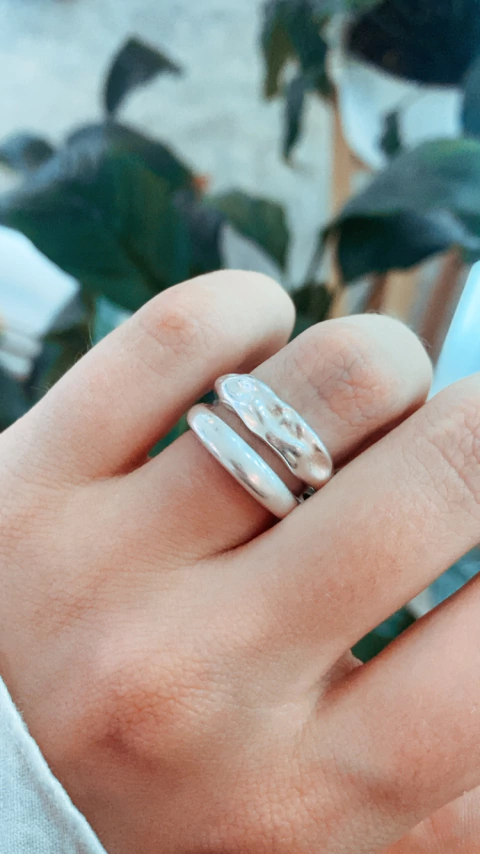 ANILLO MARTELÉ Y LISO - comprar online