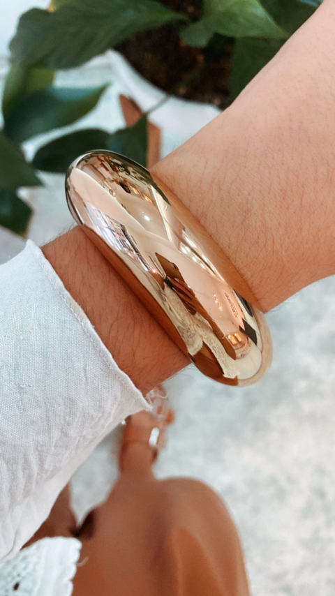 BRAZALETE MACIZO GOLD