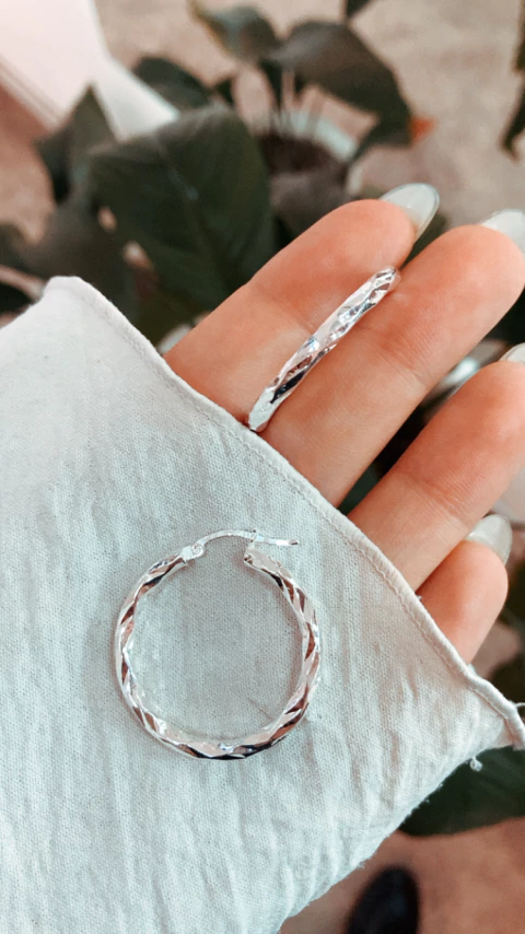 ARGOLLAS 30MM MARTELÉ - comprar online