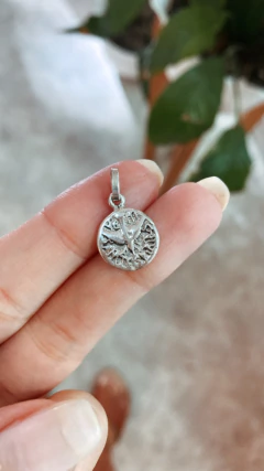 DIJE ESPIRITU SANTO DOS CARAS