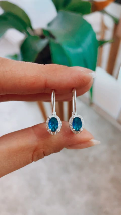 Aros brisura azul