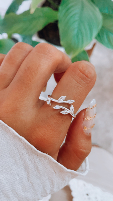 Anillo ramitas