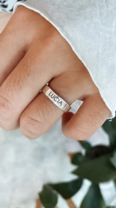 ANILLO CINTA PERSONALIZADO - comprar online