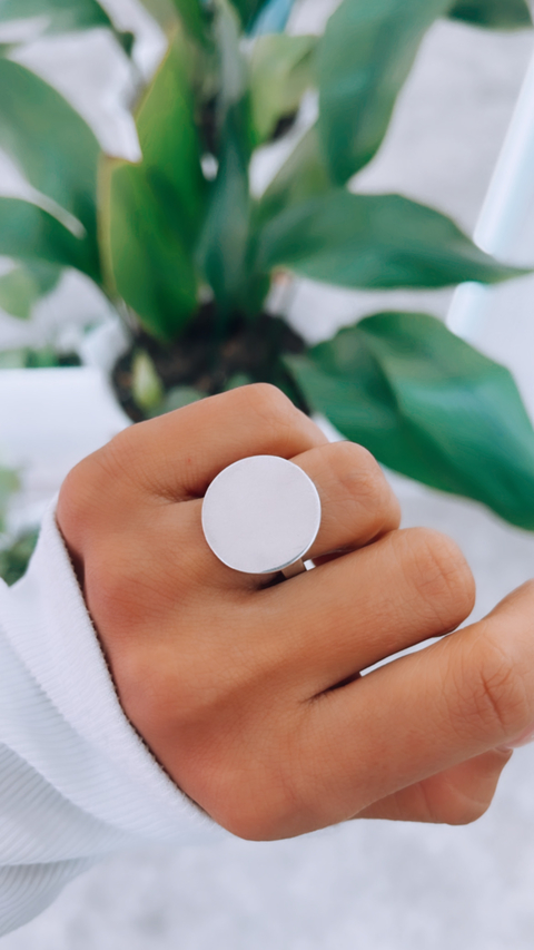 ANILLO CIRCULO CHATO