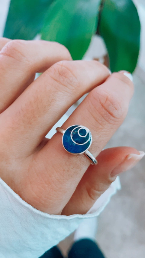 Anillo CIRCULO LAPISLAZULI