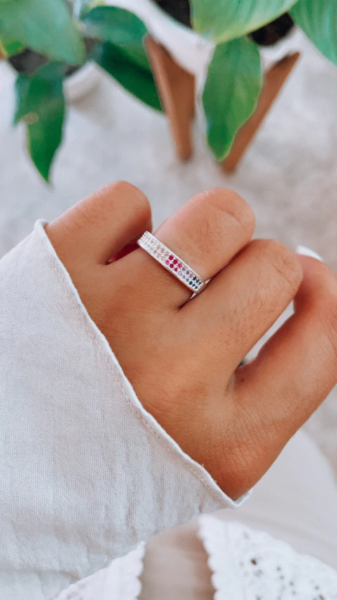 Anillo colorful