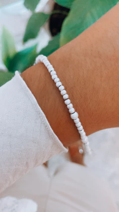 PULSERA BOLITAS ESMERILADAS