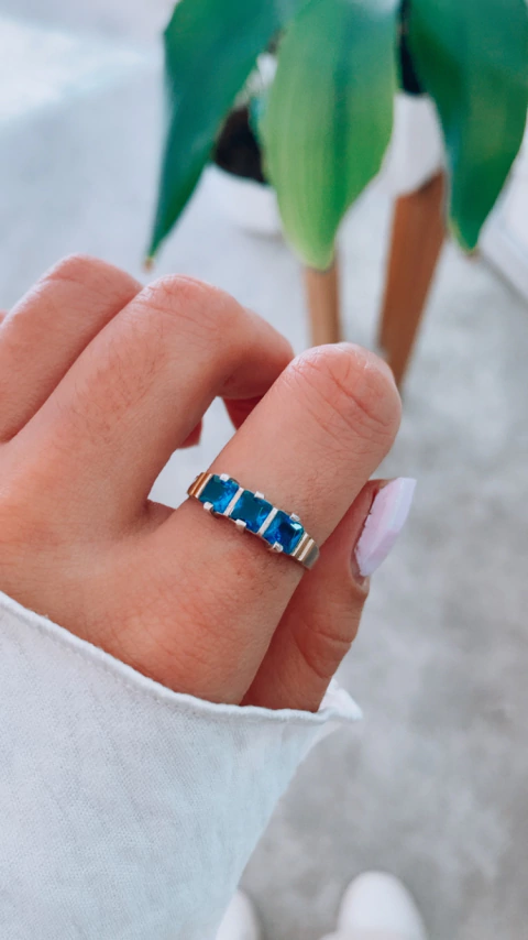 Anillo blue III