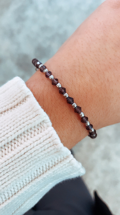 PULSERA CRISTALES VARIOS COLORES - tienda online