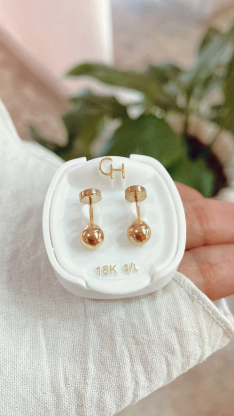 Abridor bola de oro 5mm