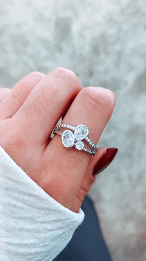 Anillo 3 gotas - comprar online