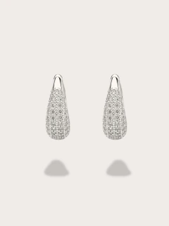 ARGOLLAS HUECAS EN MICROPAVÉ 17MM