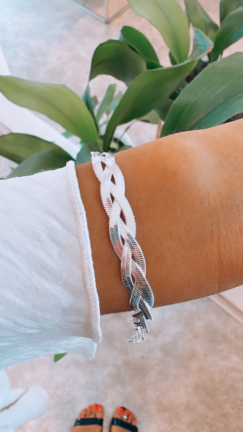 PULSERA TRENZA CHATA