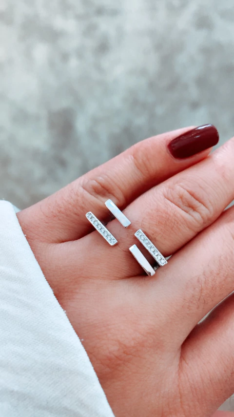 Anillo barra abierta - comprar online