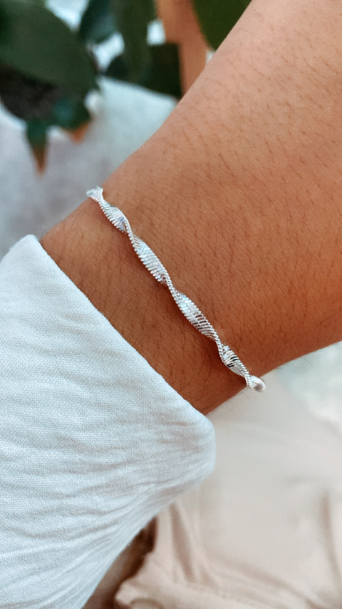 PULSERA CHATA TORSADA - comprar online