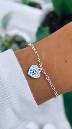 PULSERA DIJE CORAZON