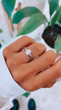 anillo brillante visible