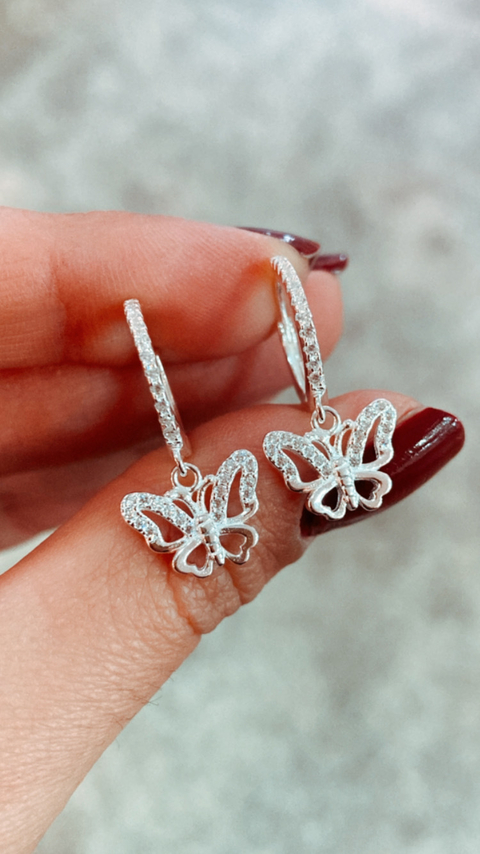 ARGOLLAS MARIPOSAS CALADAS - comprar online