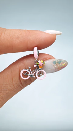 Charm Bicicleta Rosa - comprar online