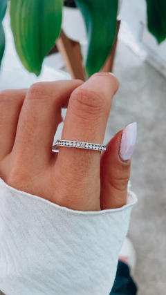 Sin fin acero blanco