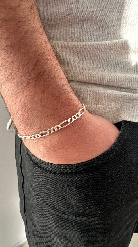 PULSERA CADENA FIGARO
