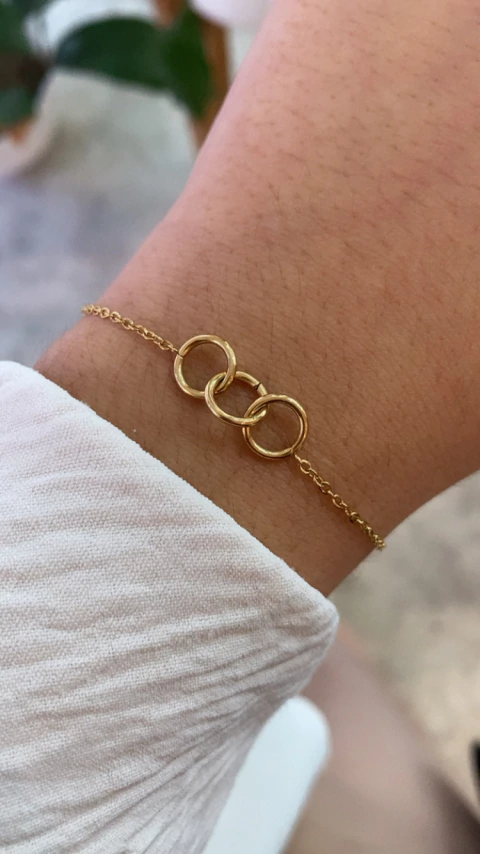 PULSERA 3 ARGOLLAS - comprar online