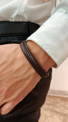 Pulsera Nicolás marrón