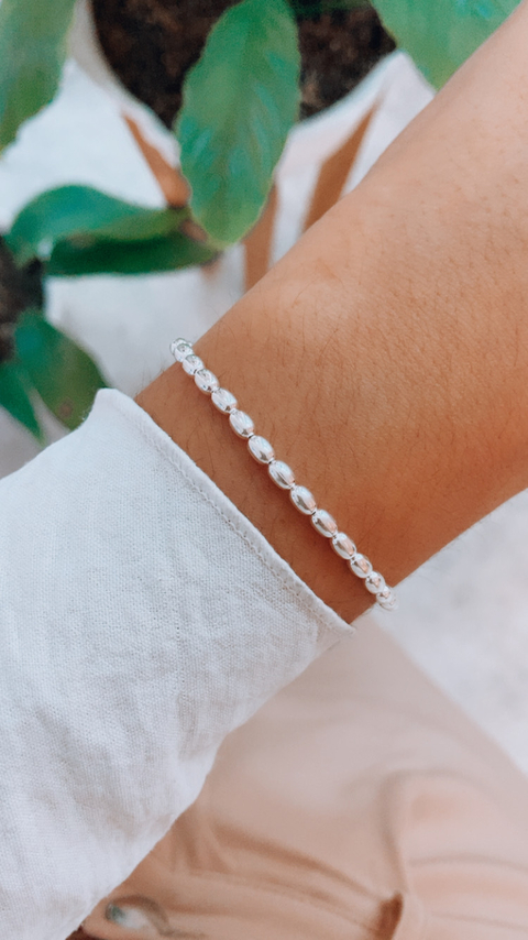 Pulsera semillitas elastizada