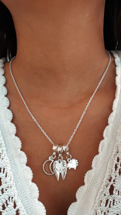 COLGANTE ALA, CORAZÓN Y LUNA en internet