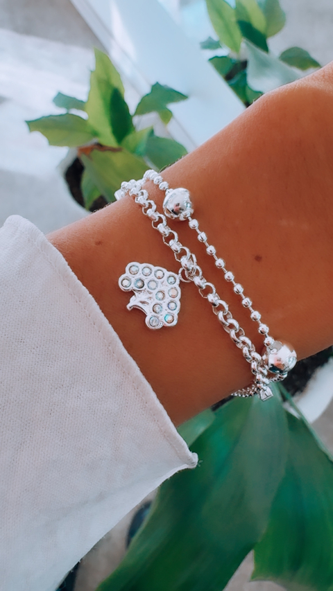 Pulsera árbol doble