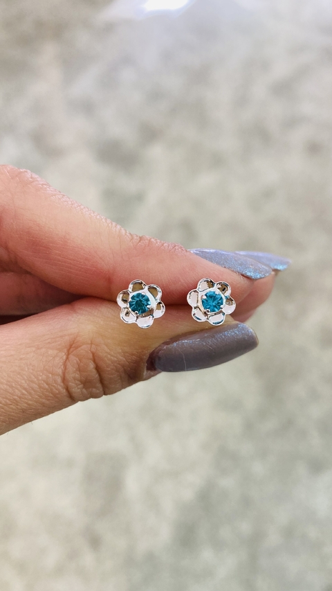 Abridor Flor turquesa - comprar online