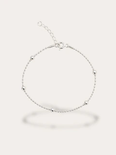 PULSERA BOLITAS Y CON BOLITAS GRANDES
