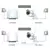 Câmera de segurança IP wifi Full HD 1080p p2p com detecção de movimento - loja online