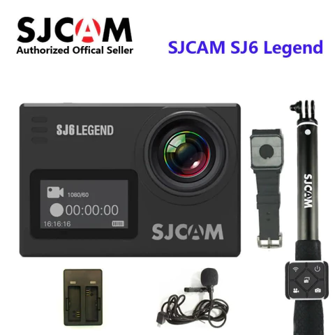 SJCAM SJ6 Legend - Câmera de ação 4K Wifi - câmera a Prova D' Água