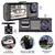 Câmera veicular Dash cam Full HD com visão noturna LENTE DUPLA na internet