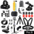 Imagem do Kit Acessórios para Gopro Hero 12, 11, 10, 9, 8, 7, 6, 5, Black