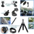 Kit Acessórios para Gopro Hero 12, 11, 10, 9, 8, 7, 6, 5, Black - Adizio Store - Loja de Eletrônicos e Tecnologia 