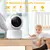 Abintu 4mp mini câmera wi fi interna 3mp câmera de vigilância para babay pet - Adizio Store - Loja de Eletrônicos e Tecnologia 