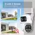 Câmera de segurança IP Wi-Fi Lente dupla 2.8mm -12m / Câmera Externa com rastreamento - comprar online