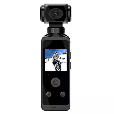 Pocket cam - Tela LCD 270° WiFi - Câmera sport a prova D' Água