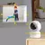 Abintu 4mp mini câmera wi fi interna 3mp câmera de vigilância para babay pet na internet