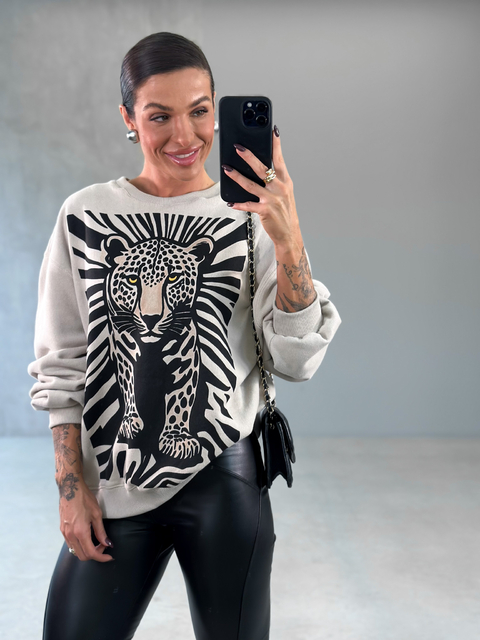 BLUSA BETINA ESTAMPADA GELO - comprar online
